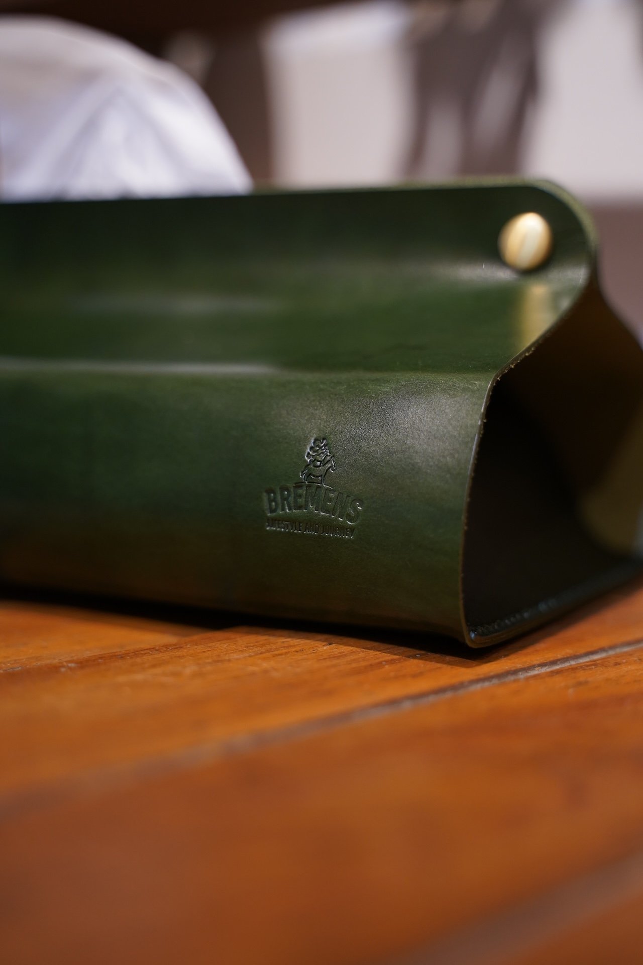 Leather Tissue Case Cover - 本革ティッシュケースカバー | BRE