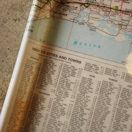 American Old Map Tray