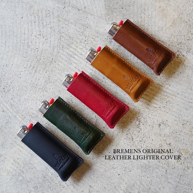 Leather Lighter Cover - 本革のライターカバー | BREMENS -