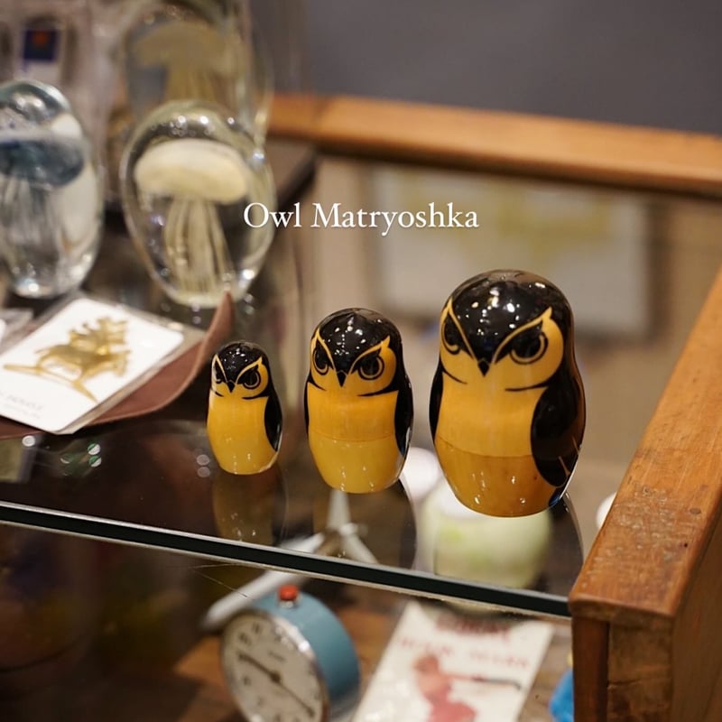 ペンギンとフクロウのマトリョーシカ from ロシア | BREMENS - 旅と