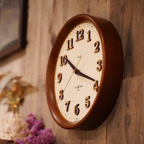 California Wood Wall Clock