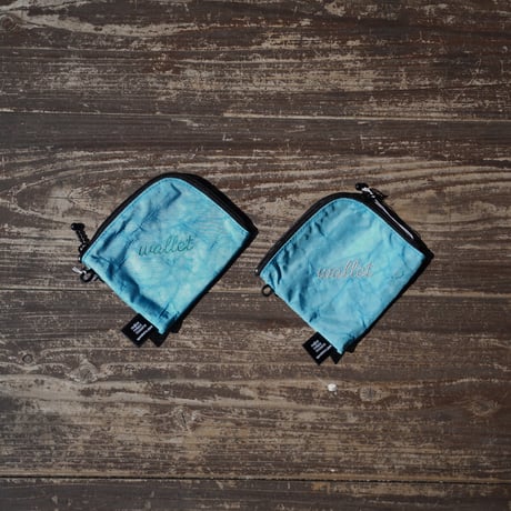 upcycled airbag mini wallet - エアバッグ生地のミニ財布