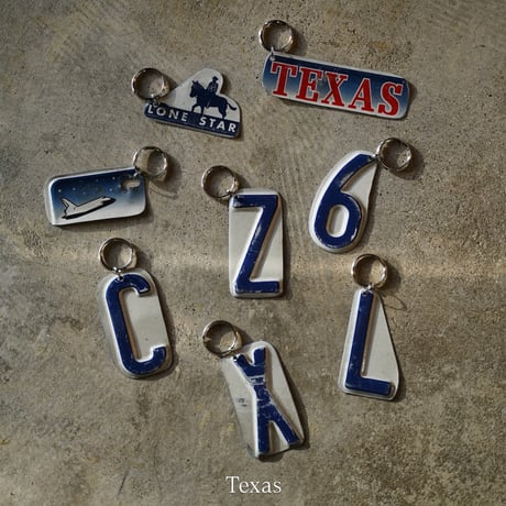 MILES PIECE KEYRING - テキサス州 / キーリング
