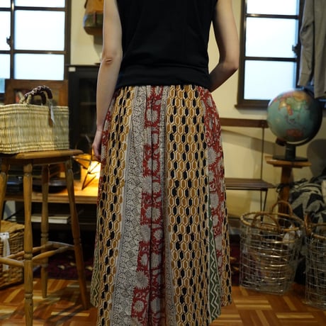 Block Print Skirt
