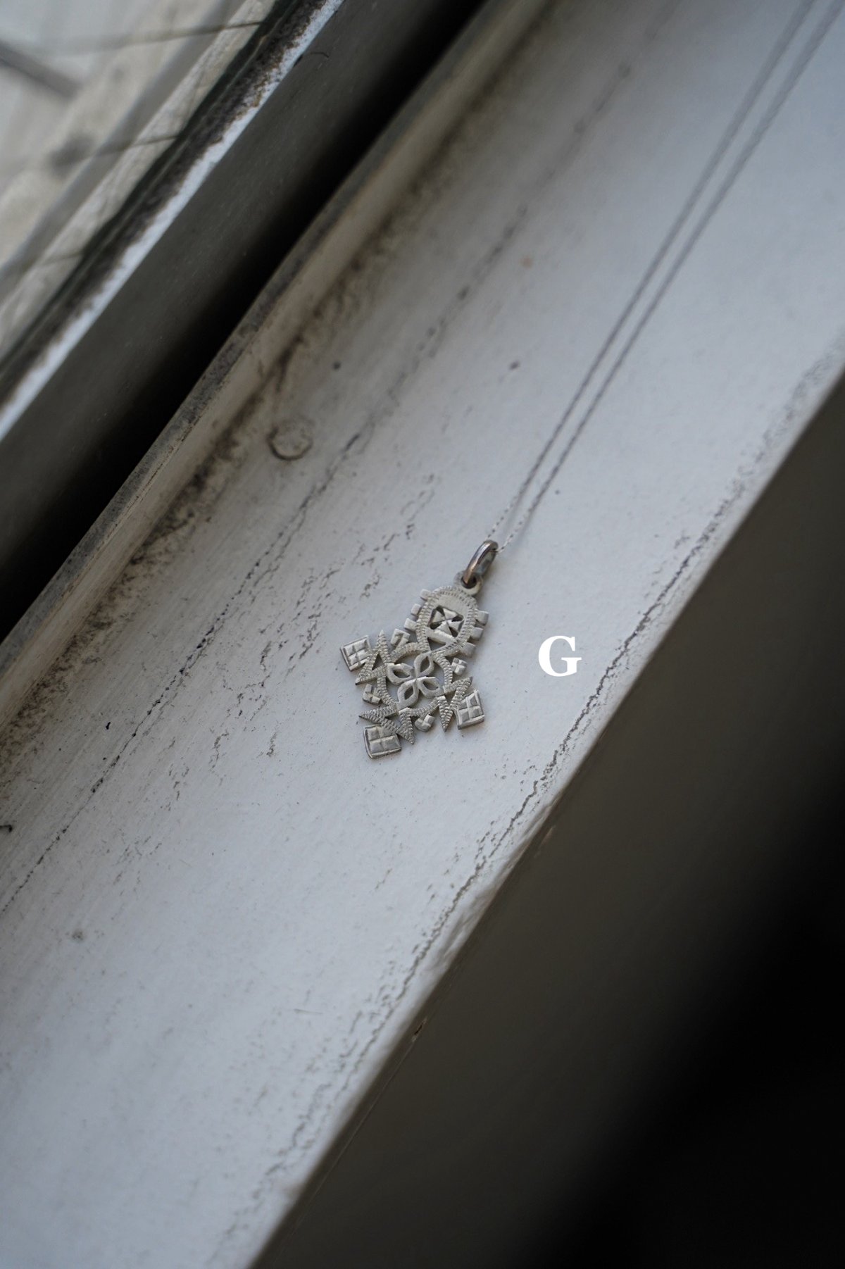 Ethiopian Coptic Cross Pendant - エチオピア コプトクロスのペ