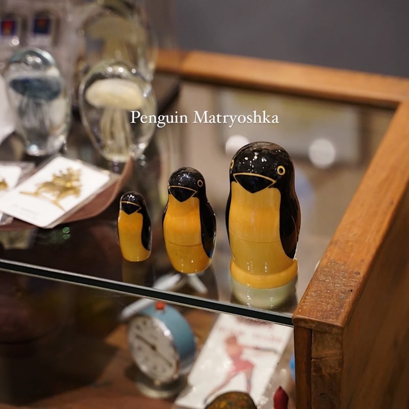 ペンギンとフクロウのマトリョーシカ from ロシア | BREMENS - 旅と