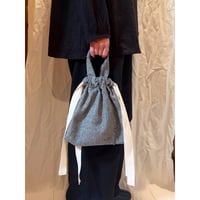 Wool Kinchaku Bag #2