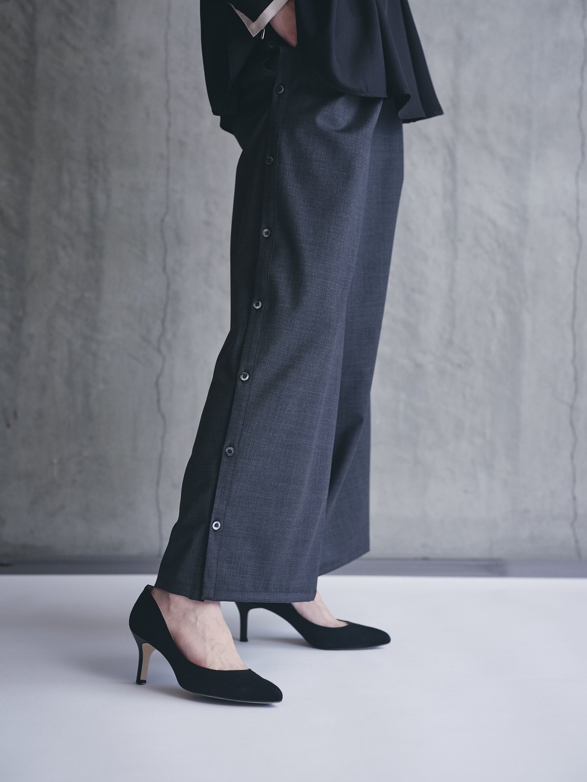 カナリヤ　2着 2way bicolor pants | Kana Kawasaki