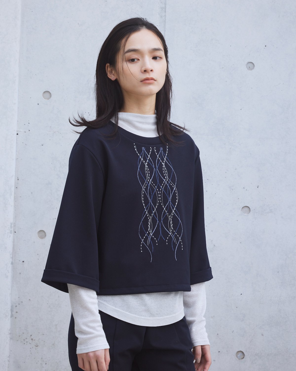 トップス pon244 SLY | STRETCH CUT OFF SHOULDER トップス (その他トップス