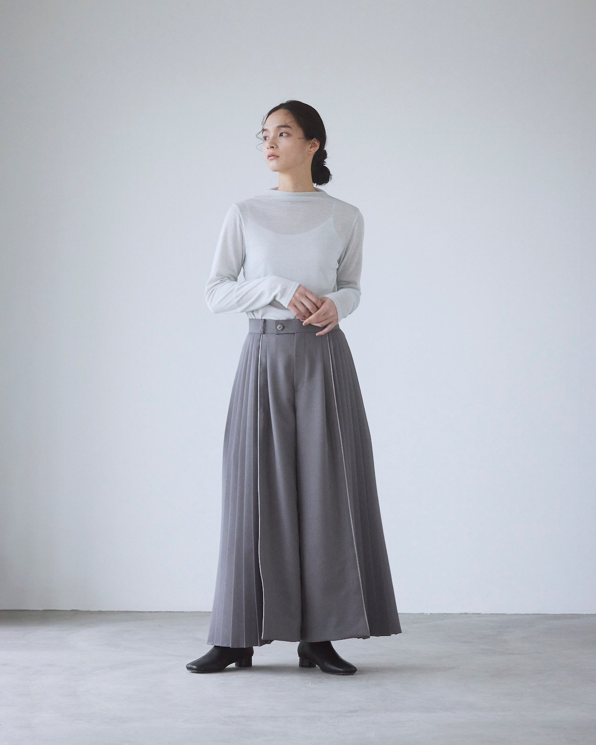 glitter knit tops | Kana Kawasaki