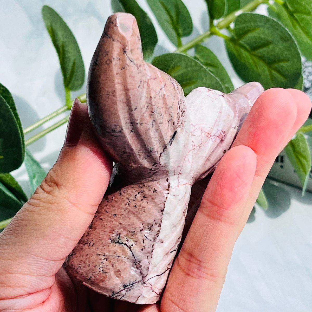 ピンクピクチャージャスパー フィン | Crystal shop Mayria