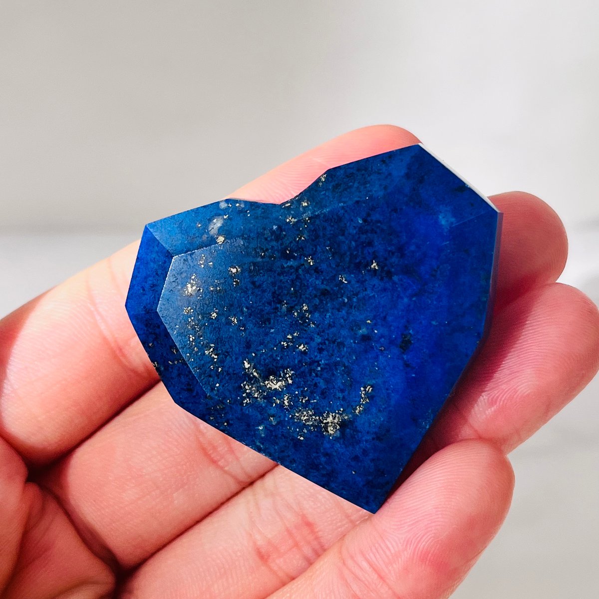 ラピスラズリ 宝石カット ハート | Crystal shop Mayria