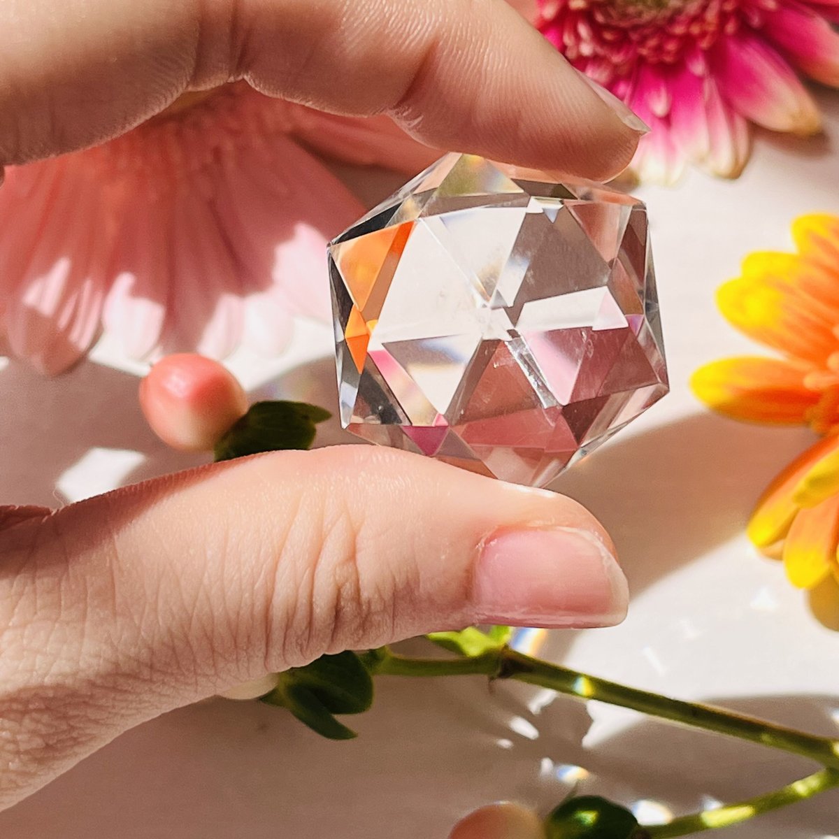 宝石カット 水晶 六芒星 | Crystal shop Mayria