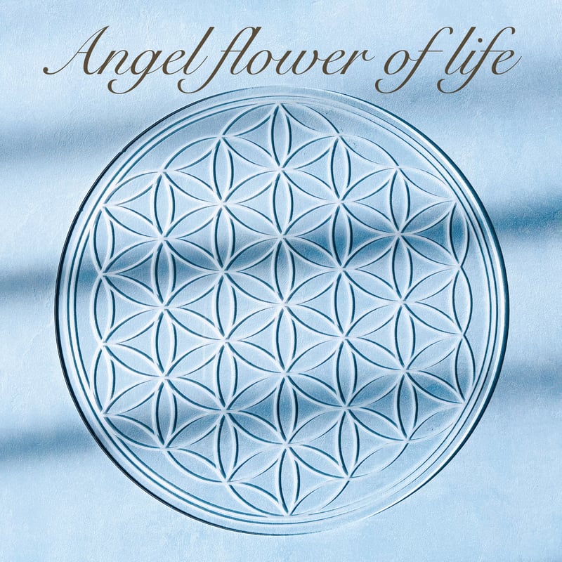 天使のフラワーオブワイフ クリスタルグリッドプレート | Crystal shop