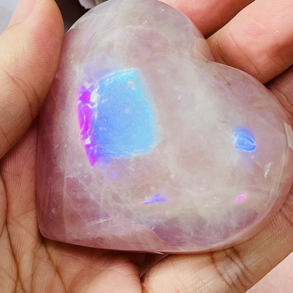 エンジェルオーラ ローズクォーツ ハート | Crystal shop Mayria エンジェルオーラ ローズクォーツ ハート | Crystal shop Mayria