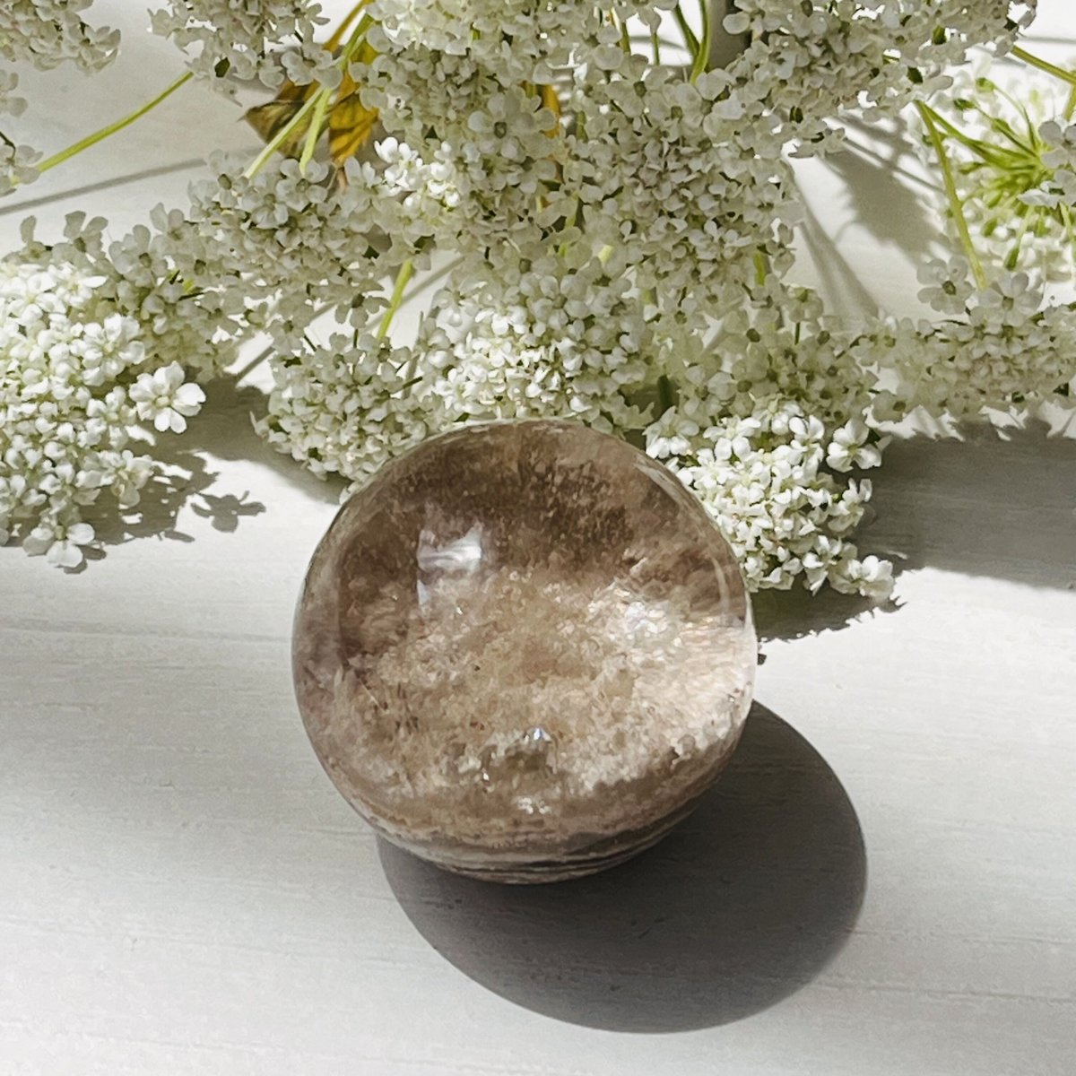 虹入り🌈✨ ホワイトガーデンクォーツスフィア | Crystal shop 虹入り🌈✨ ホワイトガーデンクォーツスフィア | Crystal shop