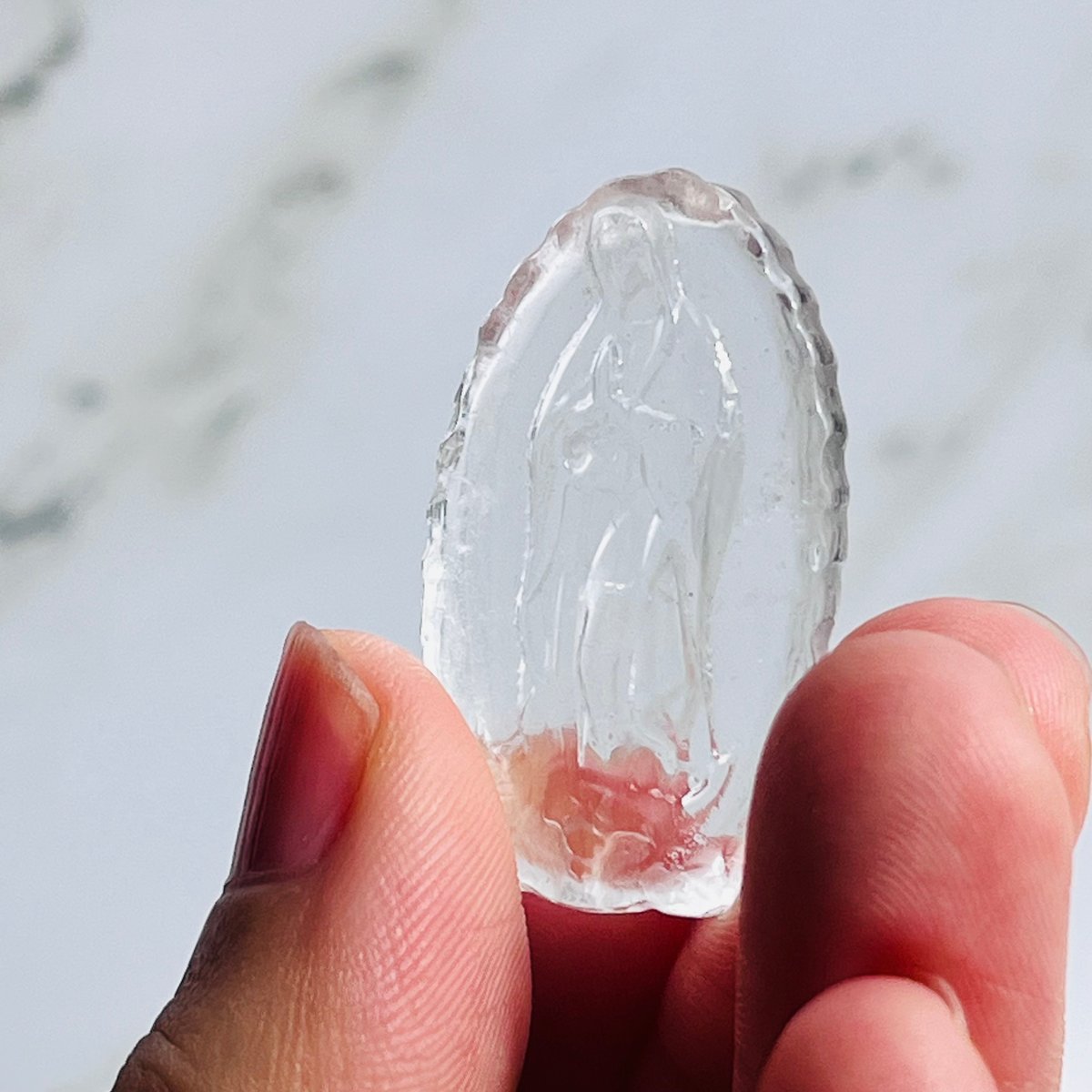 まゆ高品質 水晶マリア様No.1695 まゆ様専用高品質 水晶マリア様No.1695 - メルカリ