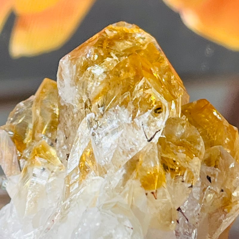 虹入り🌈✨ スーパーファントム シトリン 原石 | Crystal shop Mayria