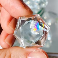 虹キラ🌈✨　水晶　六芒星