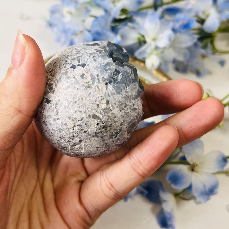 綺麗な卵型 セレスタイト 原石 | Crystal shop Mayria