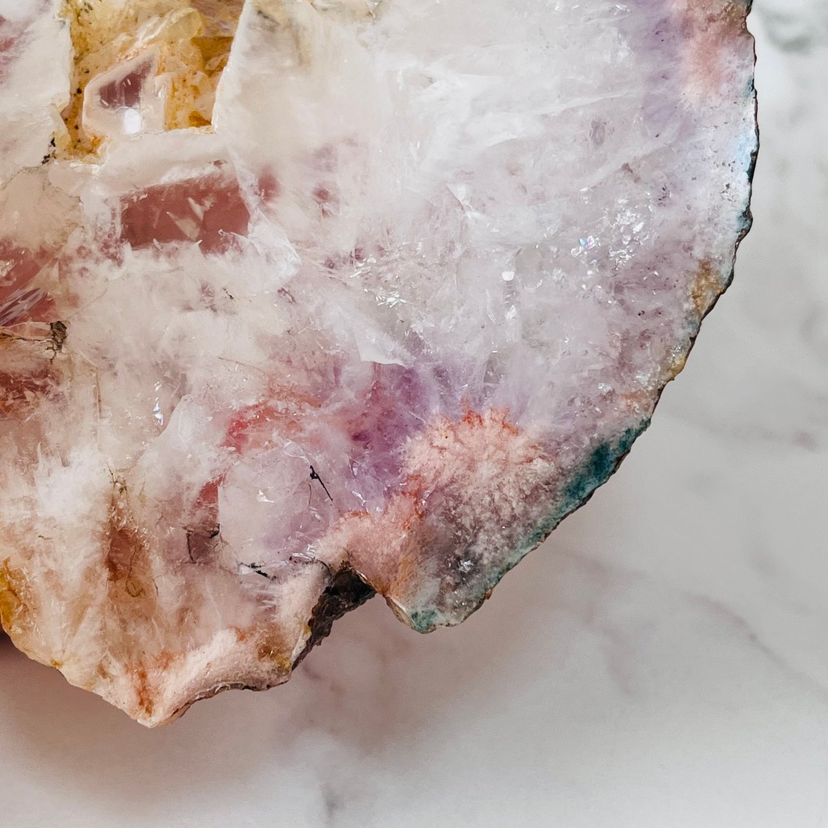 【恋愛運】MR98ピンクアメジスト・桜瑪瑙⭐️プレート大⭐️ジオード⭐️玄関・台座 恋愛運】MR98ピンクアメジスト・桜瑪瑙⭐️プレート大⭐️ジオード