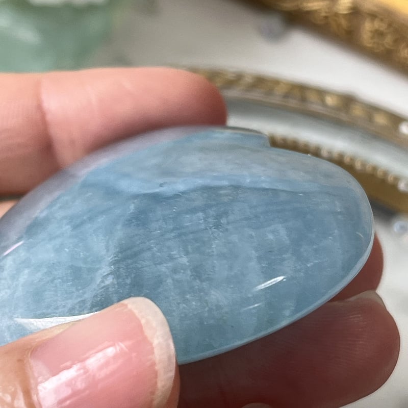 高品質　アクアマリン　ハート　握り石 楽天市場】アクアマリン ハートカット ルース sold out : gem