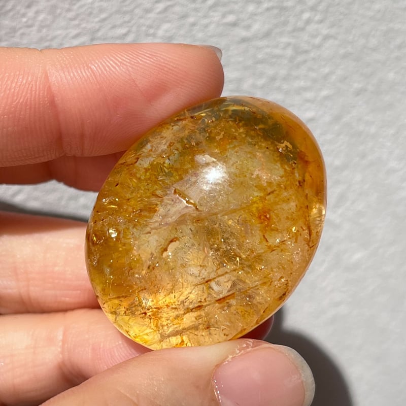 キラキラ シトリンタンブル | Crystal shop Mayria キラキラ シトリンタンブル | Crystal shop Mayria