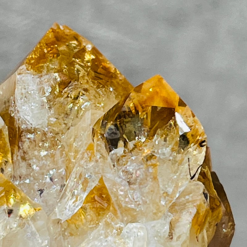 【金・良縁・成功】虹入！ファントム入りシトリンスフィアR201 金・良縁・成功】虹入！ファントム入りシトリンスフィアR201