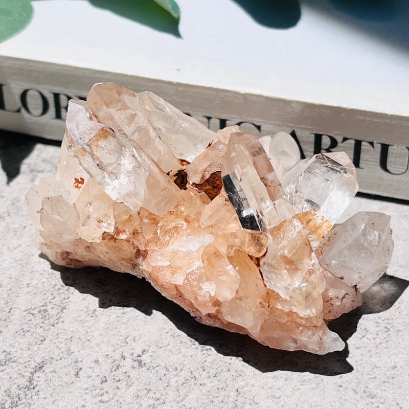 パールバティ渓谷 マニカラン産 ヒマラヤ水晶 ピンクサマディクォーツ