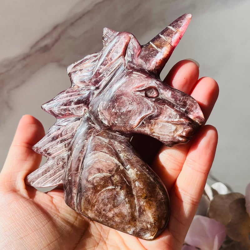 宝石質 レピドライト ユニコーン | Crystal shop Mayria