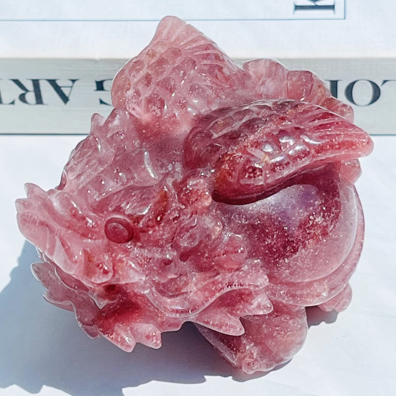 ストロベリークォーツ 翼ロングイ | Crystal shop Mayria