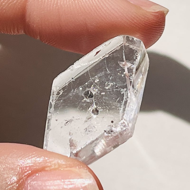 ピンクの虹入り💓パイライトインクォーツ | Crystal shop Mayria