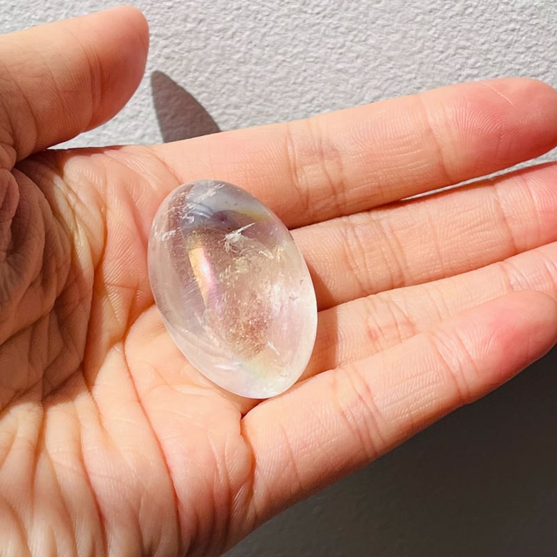 エンジェルオーラクォーツ タンブル | Crystal shop Mayria