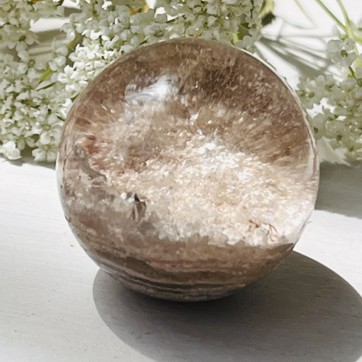 虹入り🌈✨ ホワイトガーデンクォーツスフィア | Crystal shop 虹入り🌈✨ ホワイトガーデンクォーツスフィア | Crystal shop