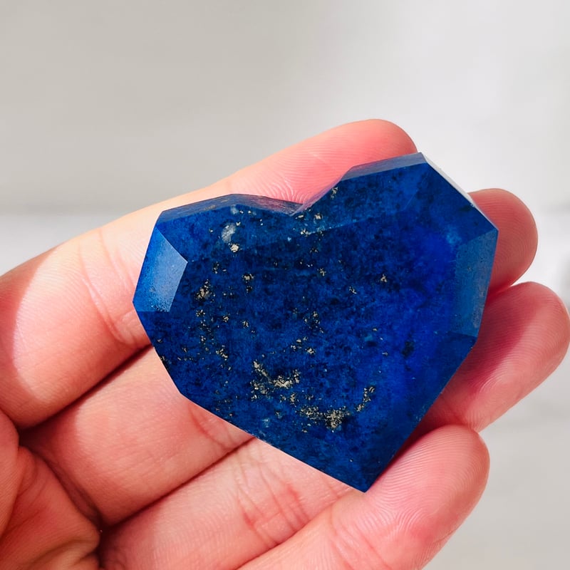 ラピスラズリ 宝石カット ハート | Crystal shop Mayria