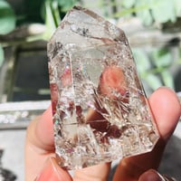 虹きら🌈✨　クラックスモーキークォーツ　太っちよポイント　⑥