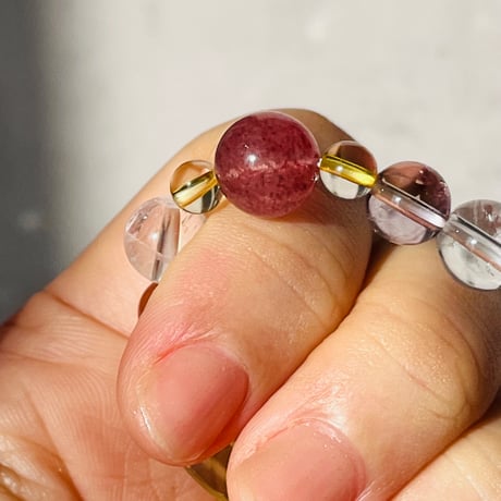 レモンクォーツ　15cm　jewelry bracelet　『嬉しい知らせがたくさん舞い込みます✨』