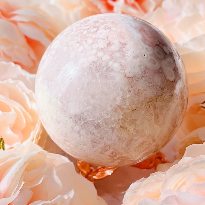 虹いり🌈✨ピンクアメジスト スフィア 5.8cm | Crystal shop Mayria