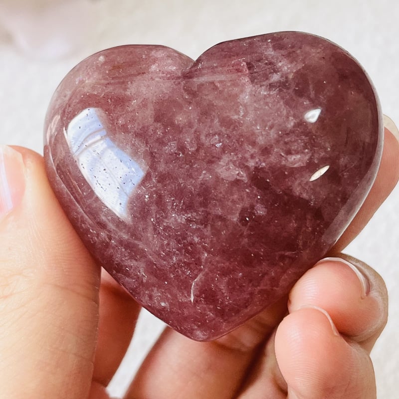 ♥️ストロベリークォーツ支柱♥️人気運、恋愛運アップ‼️久しぶりの