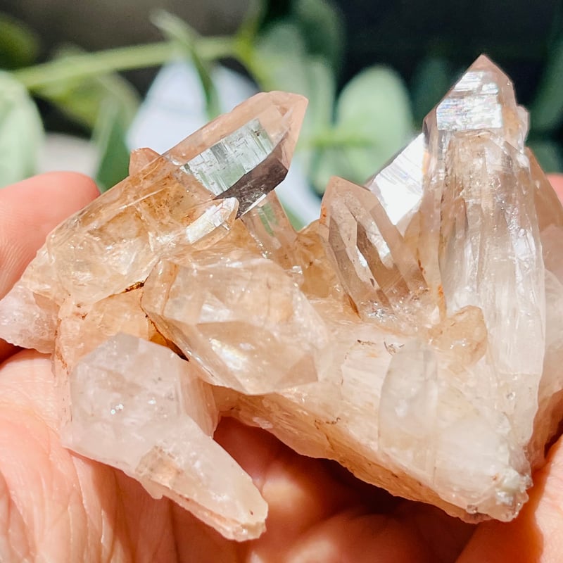 パールバティ渓谷 マニカラン産 ヒマラヤ水晶 ピンクサマディクォーツ