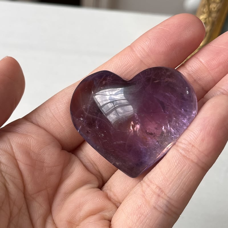 虹入り🌈✨ アメトリン ハート | Crystal shop Mayria 虹入り🌈✨ アメトリン ハート | Crystal shop Mayria