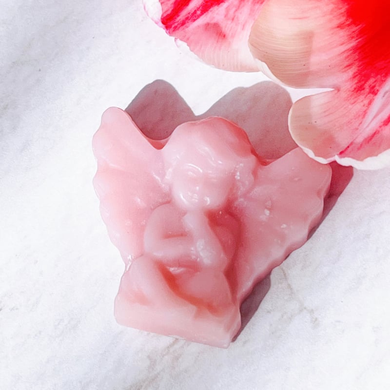 ピンクオパール 天使 女の子 天然石