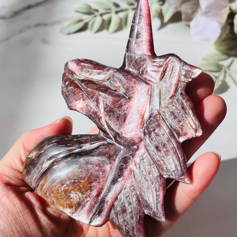 宝石質 レピドライト ユニコーン | Crystal shop Mayria