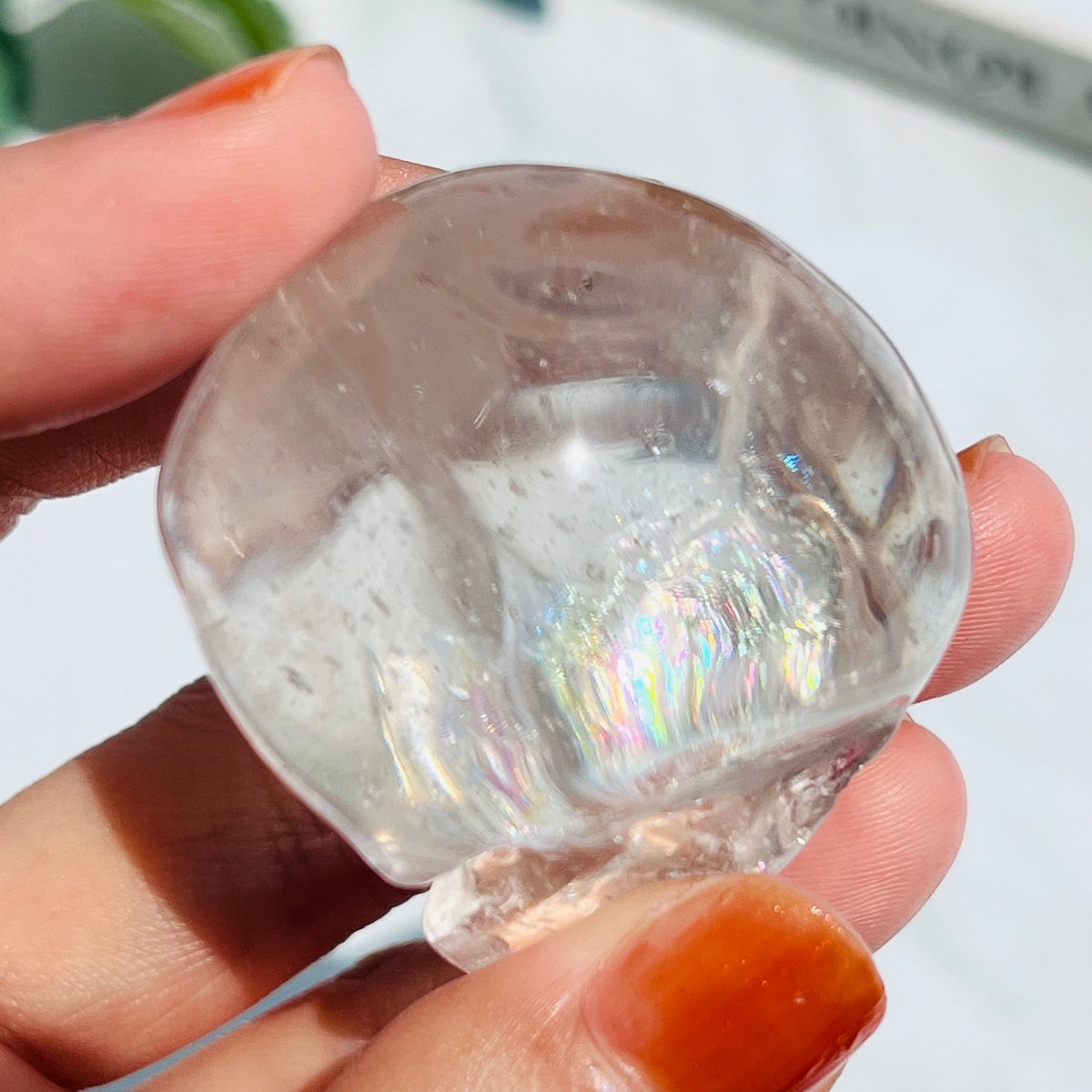虹キラキラ🌈✨ 水晶 スカル | Crystal shop Mayria 虹キラキラ🌈✨ 水晶 スカル | Crystal shop Mayria