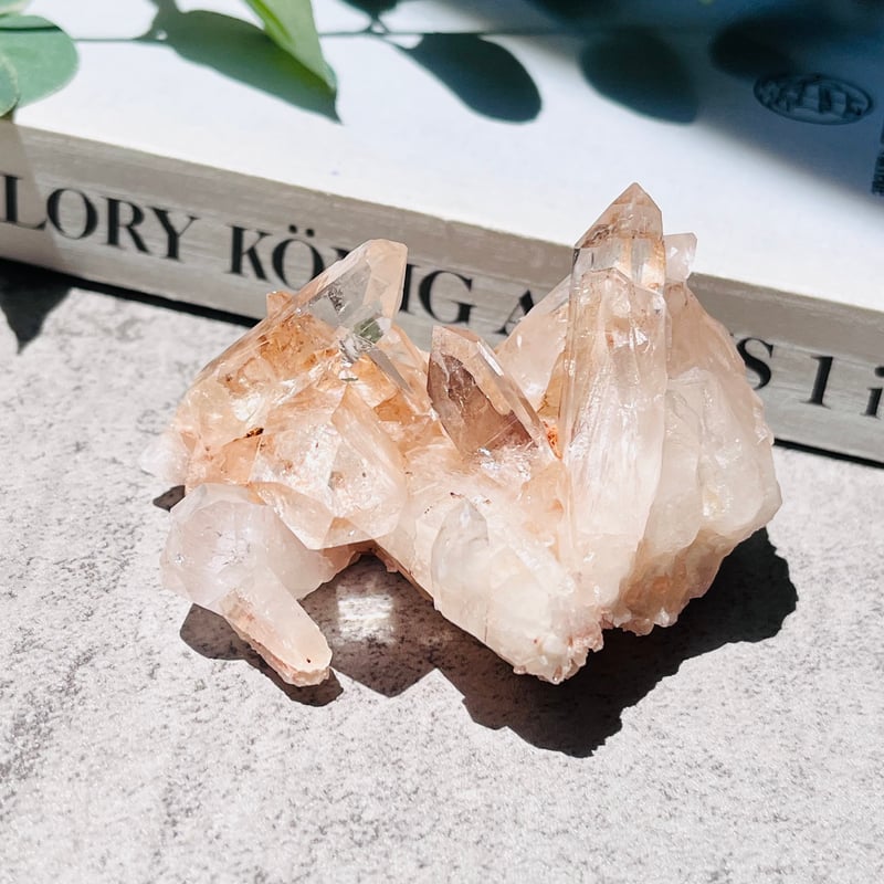 パールバティ渓谷 マニカラン産 ヒマラヤ水晶 ピンクサマディクォーツ