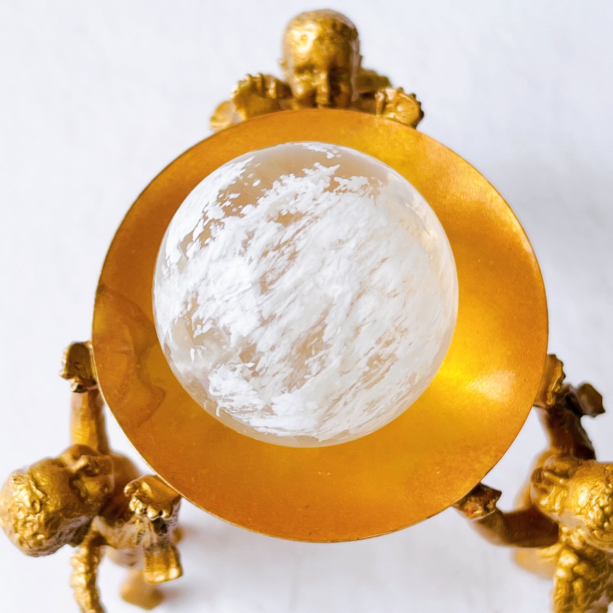 ritsupoohオーダー問い合わせページ❁セリサイトインシトリン+他2点 セリサイトイン シトリン【黄水晶】ブレスレット◇天然石