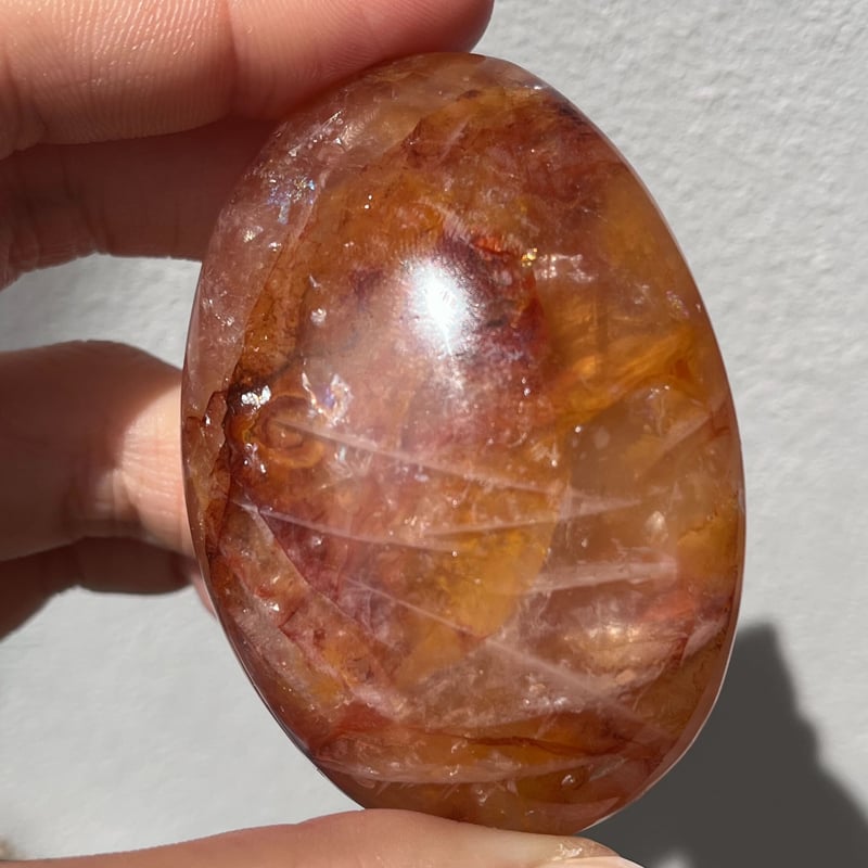 虹入り ゴールデンヒーラー&ファイヤークォーツ | Crystal shop Mayria