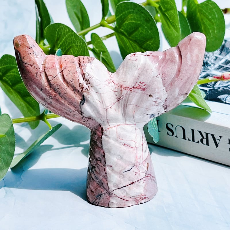 ピンクピクチャージャスパー フィン | Crystal shop Mayria