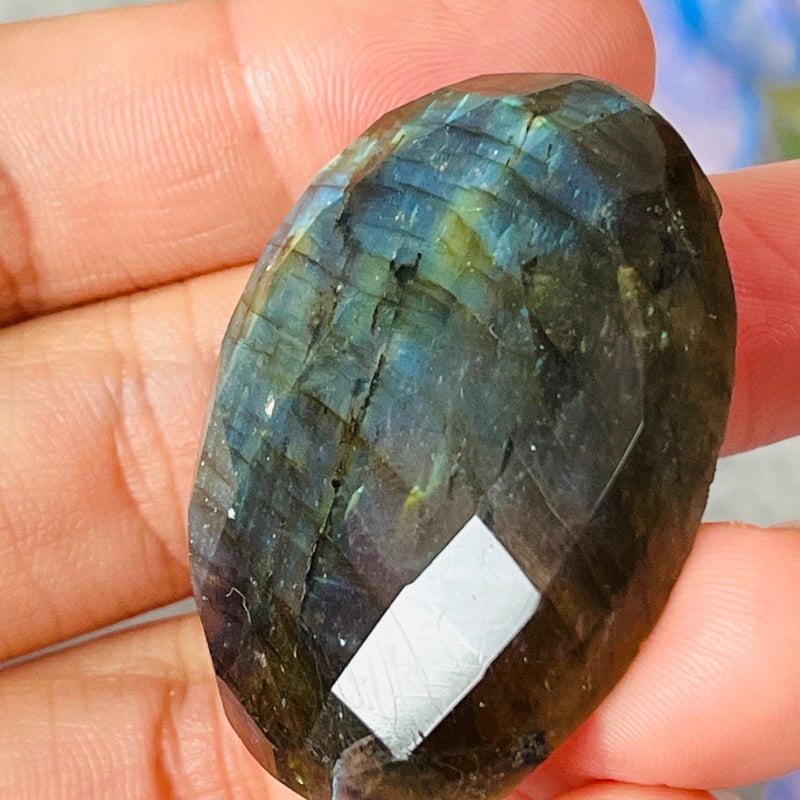 宝石カット ラブラドライト オーバル① | Crystal shop Mayria