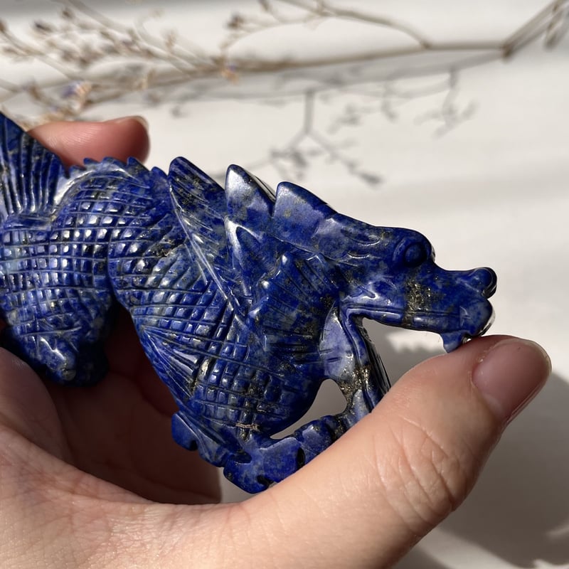 ラピスラズリ 龍 | Crystal shop Mayria
